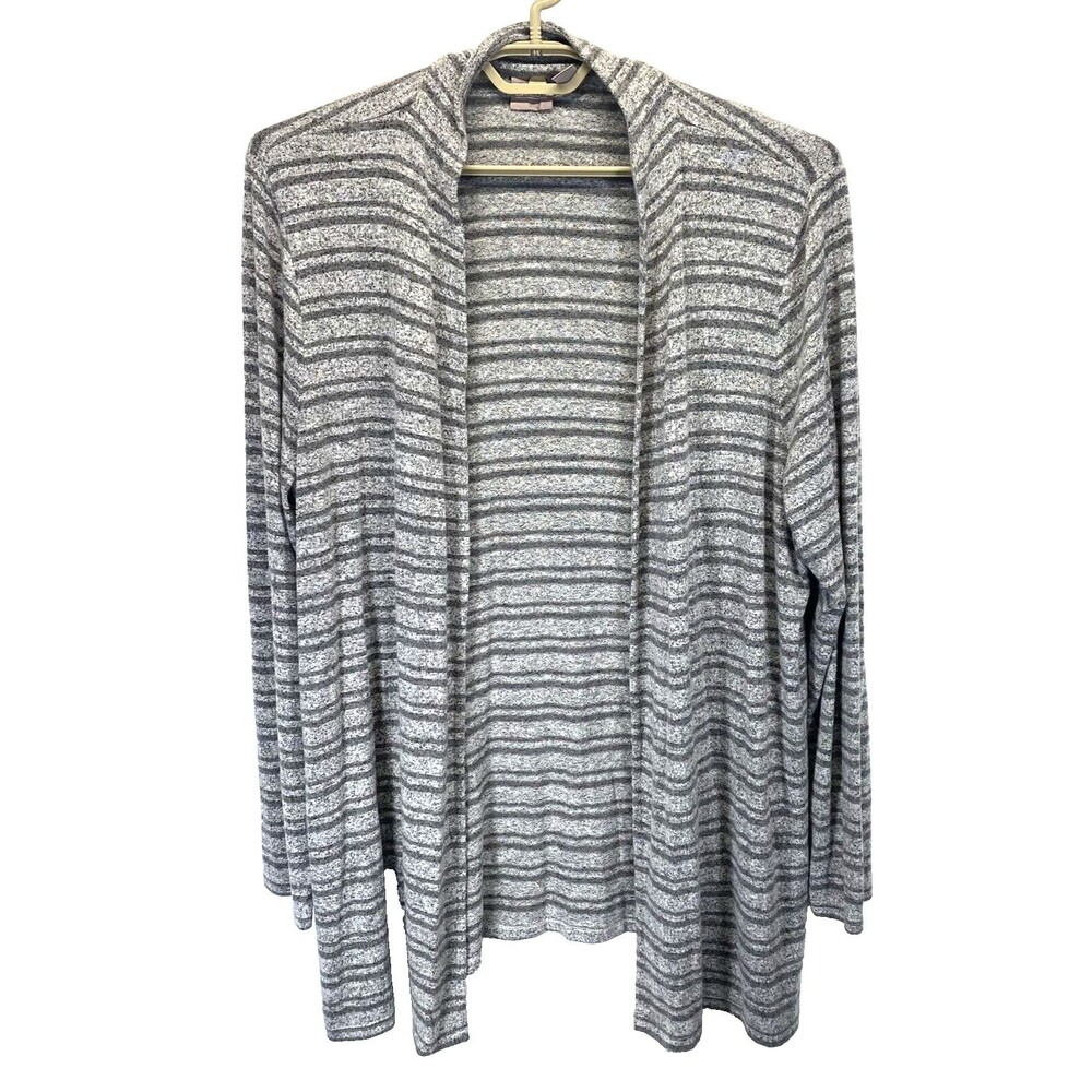 Chico's Women's Size 3 US XL Cardigan Sweater Open Front Long-Sleeve Lightweight